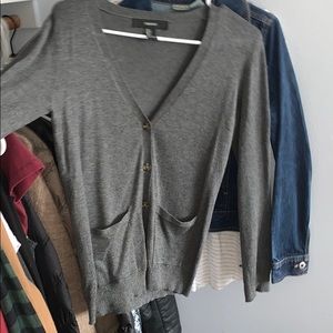 Grey Cardigan